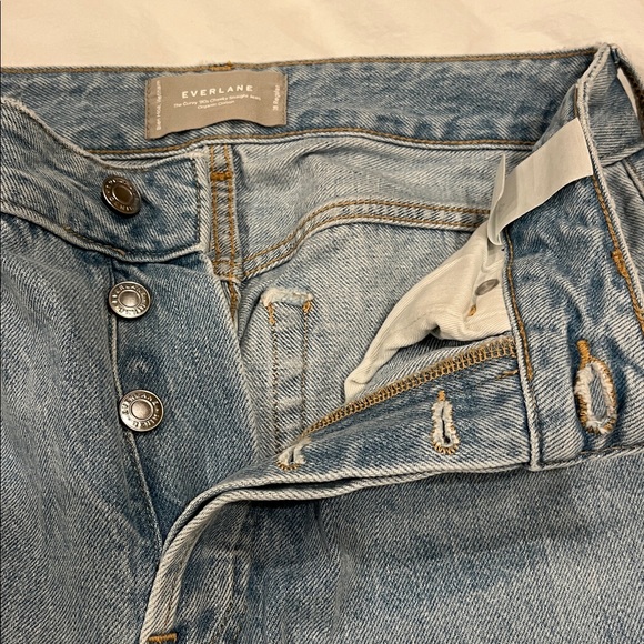 Everlane Curvy 90s Cheeky Jeans Straight Organic Cotton 28 Regular - Picture 4 of 10